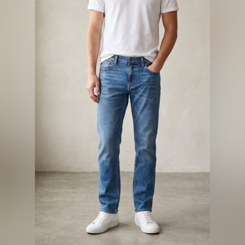 Hollister Men's Slim Straight Legs Blue Jeans W 29 L 32